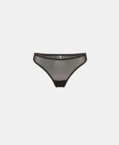 Arca Slip En Tulle - Noir