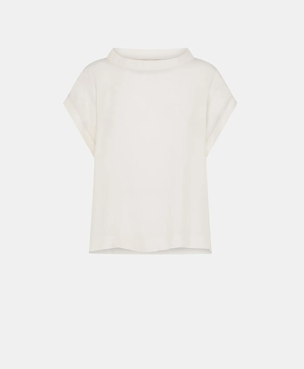 Blouse En Soie Et Acetate De Curacao - Creme
