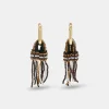 Boucles D'Oreilles Avec Perles Zimmari - Cacao Multicolore