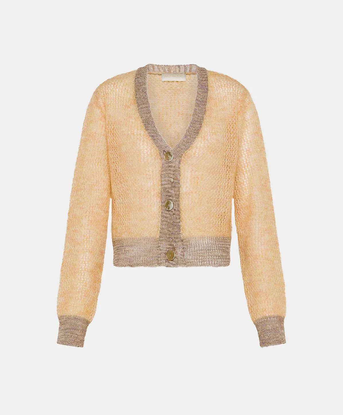 Cardigan Dream En Mohair Doux - Orange
