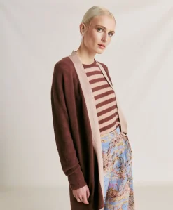 Cardigan Flossy Perle Avec Details Lurex - Glace'
