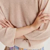 Cardigan Lurex Perle Fresno - Poudre