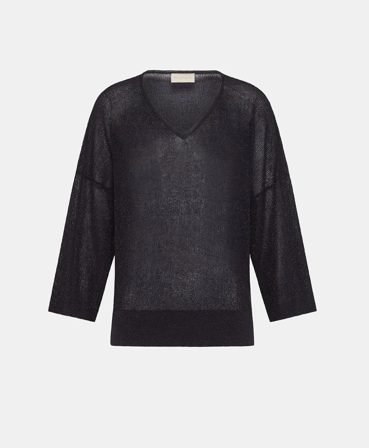 Cardigan Lurex Perle Fresno - Bleu Nuit