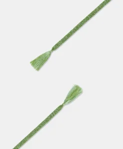Ceinture Aulne Avec Pompon Lurex - Avocat