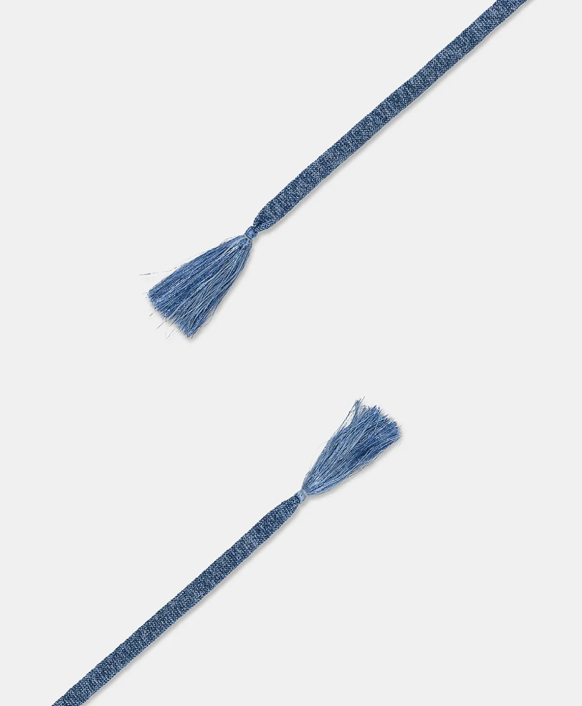 Ceinture En Aulne Avec Pompon En Lurex - Ceruleen