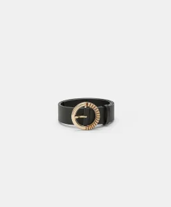 Ceinture Montoya En Cuir Nappa - Noir