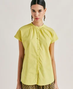 Chemise Artora En Voile De Coton - Acide