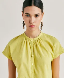 Chemise Artora En Voile De Coton - Acide