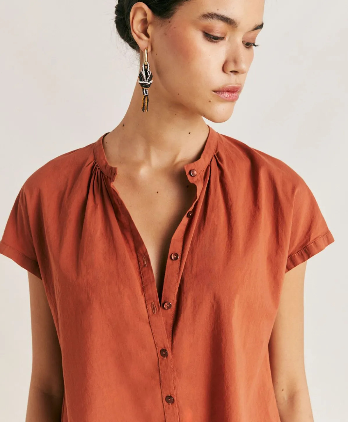 Chemise Artora En Voile De Coton - Coccio