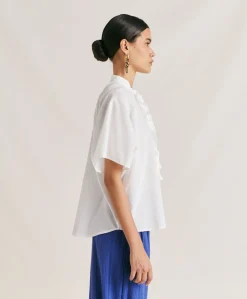 Chemise Berenice En Voile De Coton - Creme