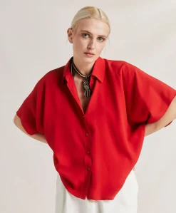 Chemise Brooklyn En Acetate De Soie - Azalee