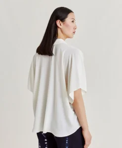 Chemise Brooklyn En Acetate De Soie - Creme