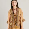 Chemise Ray Crepe De Chine - Brule/Multicolore