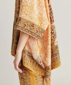 Chemise Ray Crepe De Chine - Brule/Multicolore