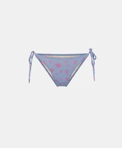 Costume Slip Malene - Bleutte/Fuchsia