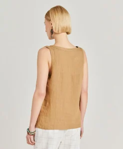 Haut Mola En Lin - Sable