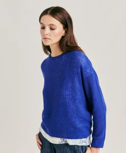 Jersey Marmotte Nacre - Bluette
