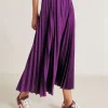 Jupe Emi En Jersey Lurex - Cyclamen
