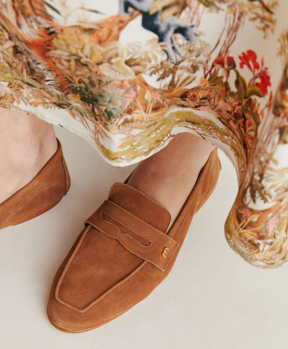 Mocassins En Cuir Moresca - Tan