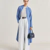 Pantalon Aspen En Lin Uni - Blanc Optique