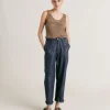 Pantalon Denim Bis Fuchsia - Bleu Jean