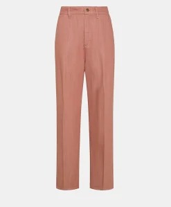 Pantalon Denim Bis Fuchsia - Rose Antique