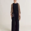 Pantalon En Acetate De Soie Aspen - Noir