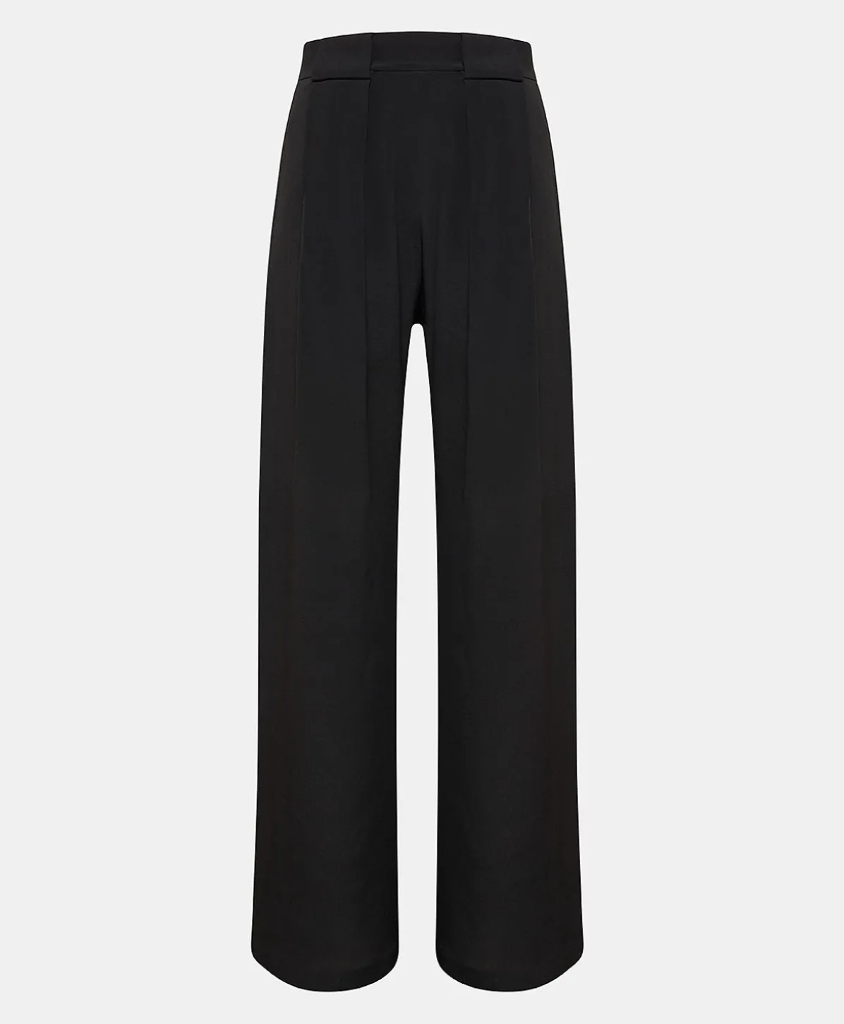 Pantalon En Acetate De Soie Aspen - Noir