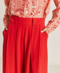 Pantalon En Acetate De Soie Aspen - Azalee