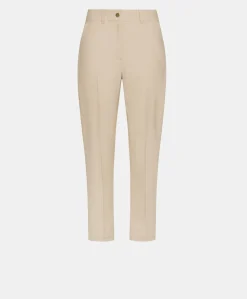 Pantalon En Denim Leger Joy - Creme