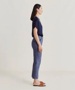 Pantalon En Denim Leger Joy - Bleu Jean
