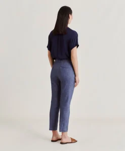 Pantalon En Denim Leger Joy - Bleu Jean