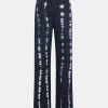 Pantalon En Gabardine Tie&Dye Olivina - Encre
