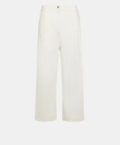 Pantalon En Jean Grecale - Creme