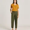 Pantalon En Popeline Idaho - Armee