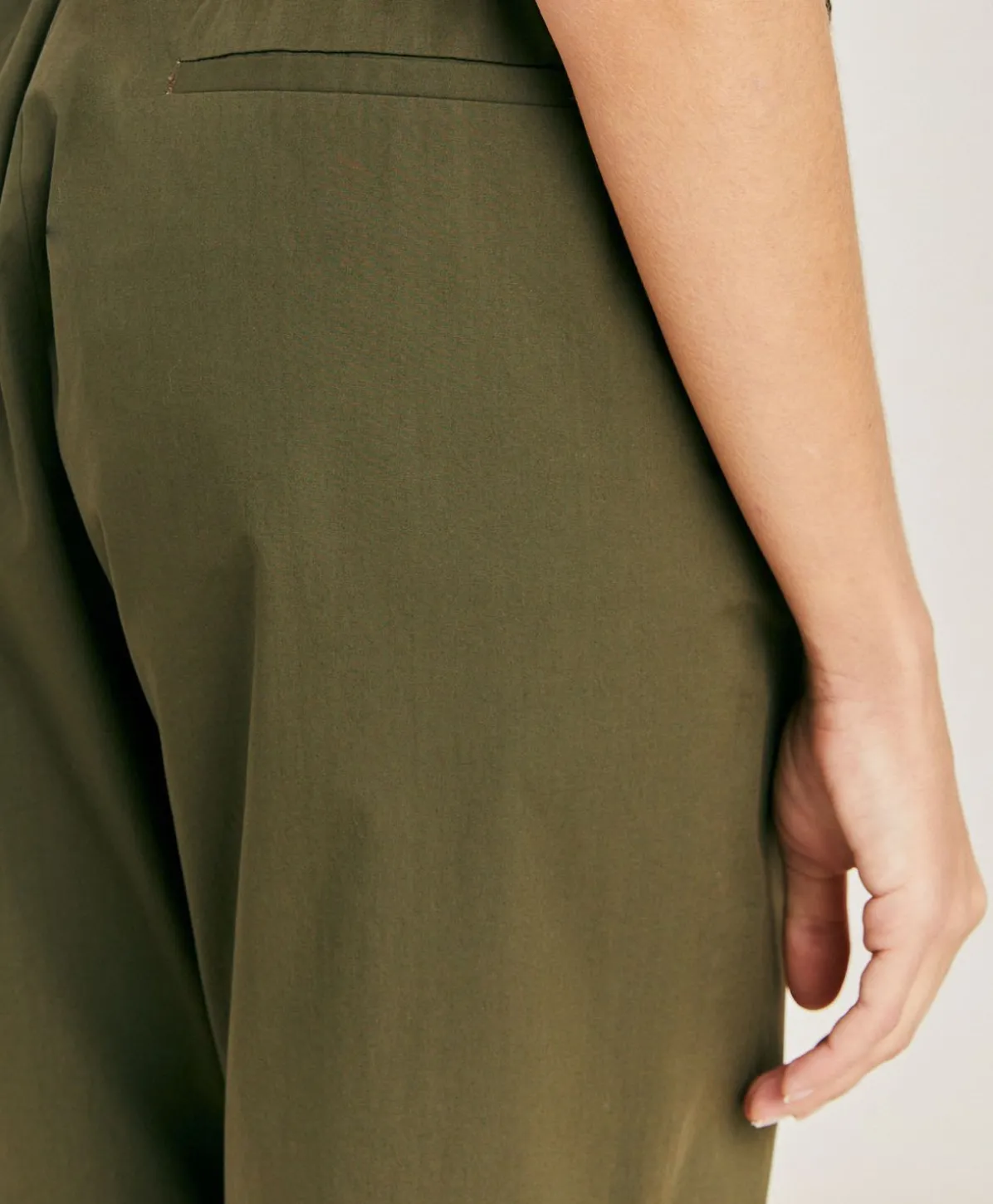 Pantalon En Popeline Idaho - Armee