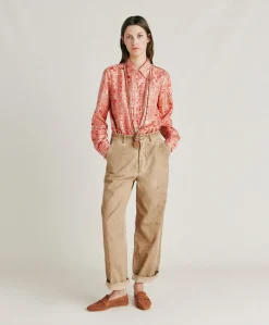 Pantalon Gabardine Bis Fuchsia - Sable