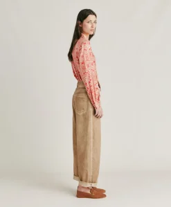 Pantalon Gabardine Bis Fuchsia - Sable
