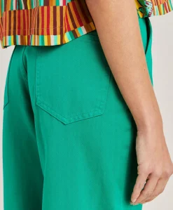 Pantalon Gabardine Bis Fuchsia - Emeraude