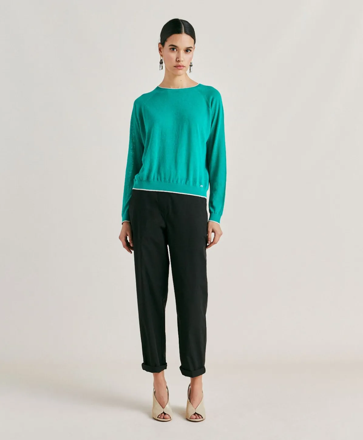 Pantalon Idaho En Popeline - Noir