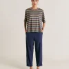 Pantalon Idaho En Popeline - Bleu