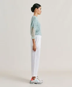 Pantalon Idaho En Popeline - Blanc Optique