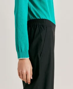 Pantalon Idaho En Popeline - Noir