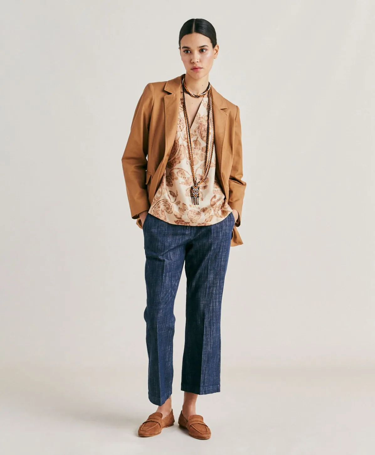 Pantalon Lora Denim - Bleu Jean