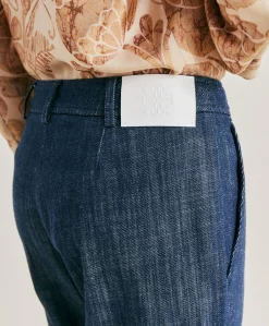 Pantalon Lora Denim - Bleu Jean