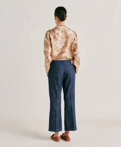 Pantalon Lora Denim - Bleu Jean