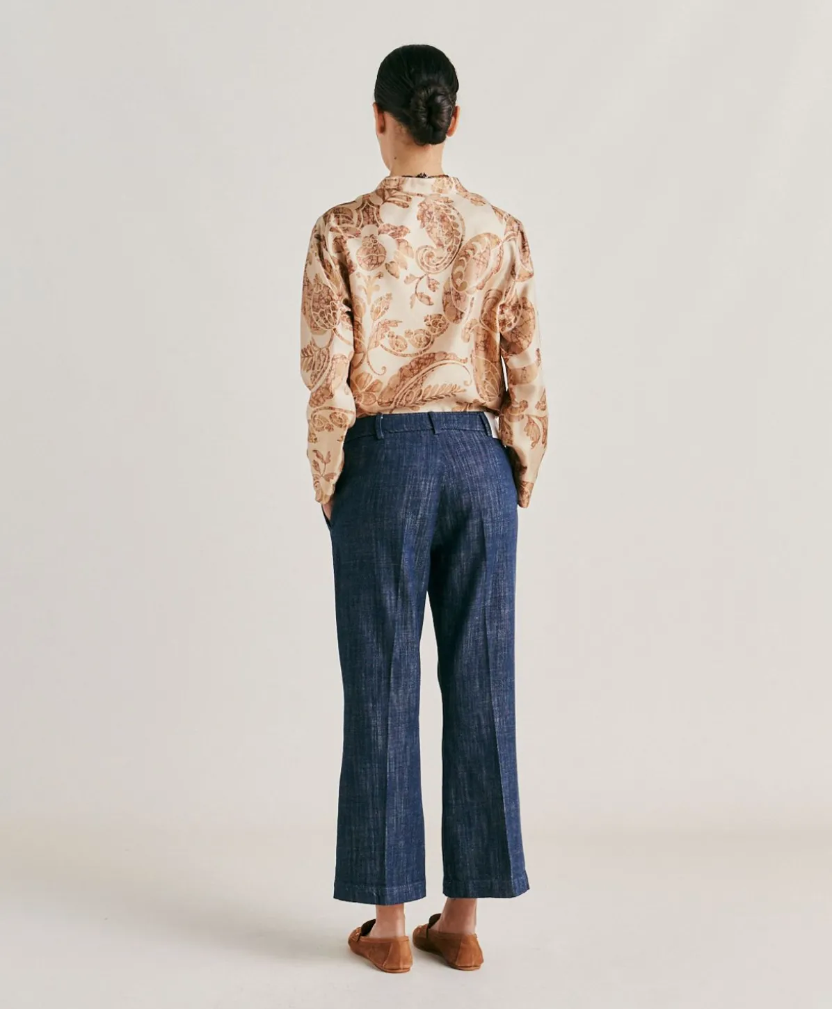 Pantalon Lora Denim - Bleu Jean