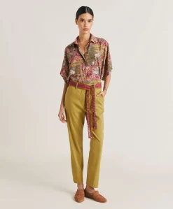 Pantalon Lyon Coton Lin - Avocat