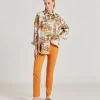 Pantalon Lyon Coton Lin - Papaye