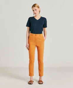 Pantalon Lyon Coton Lin - Papaye